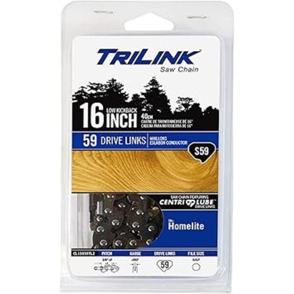 Cadena de sierra Trilink CL15059TL2 de 38 LP semicicelado_5