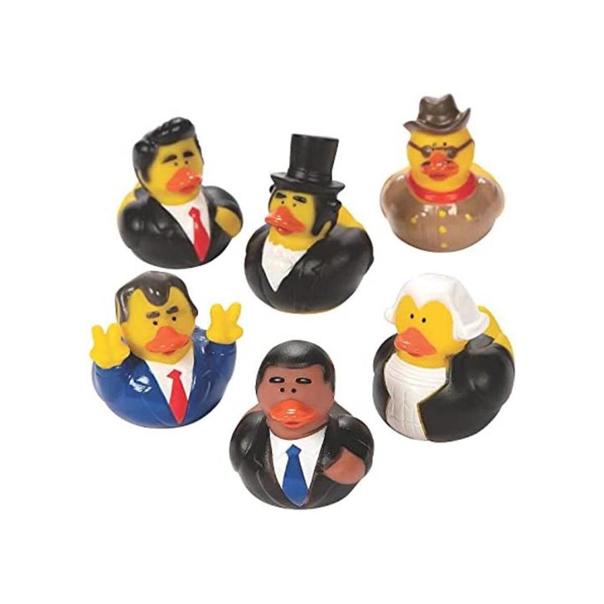 Tribello President Rubber Ducks Paquete de 12 para el