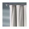 Lush Decor Cortina de ducha de felpilla Chevron gris claro_4