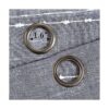 Lush Decor Navy Farmhouse Textured Grommet Sheer Window_4