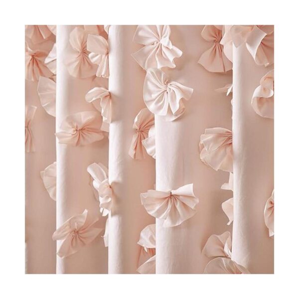 Lush Decor Blush Riley Cortina de ducha Tela_2