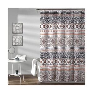 Lush Decor Nesco Cortina de ducha a rayas 72 x 72_1