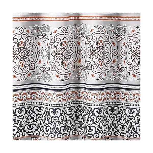 Lush Decor Nesco Cortina de ducha a rayas 72 x 72_3