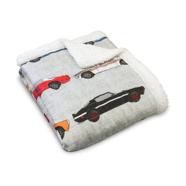 Lush Decor Lush Décor Race Cars Manta de sherpa 60 x 50_5