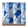 Lush Decor Cortina de ducha Blue Poppy Garden 72 x 72_4