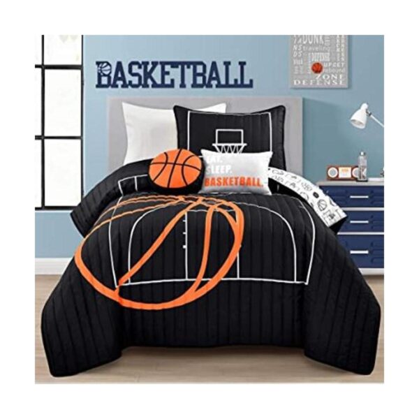Lush Decor Juego de baloncesto de 4 piezas individual_1