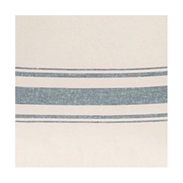 Lush Decor Cortina de ducha a rayas azules de 72 x 72_6