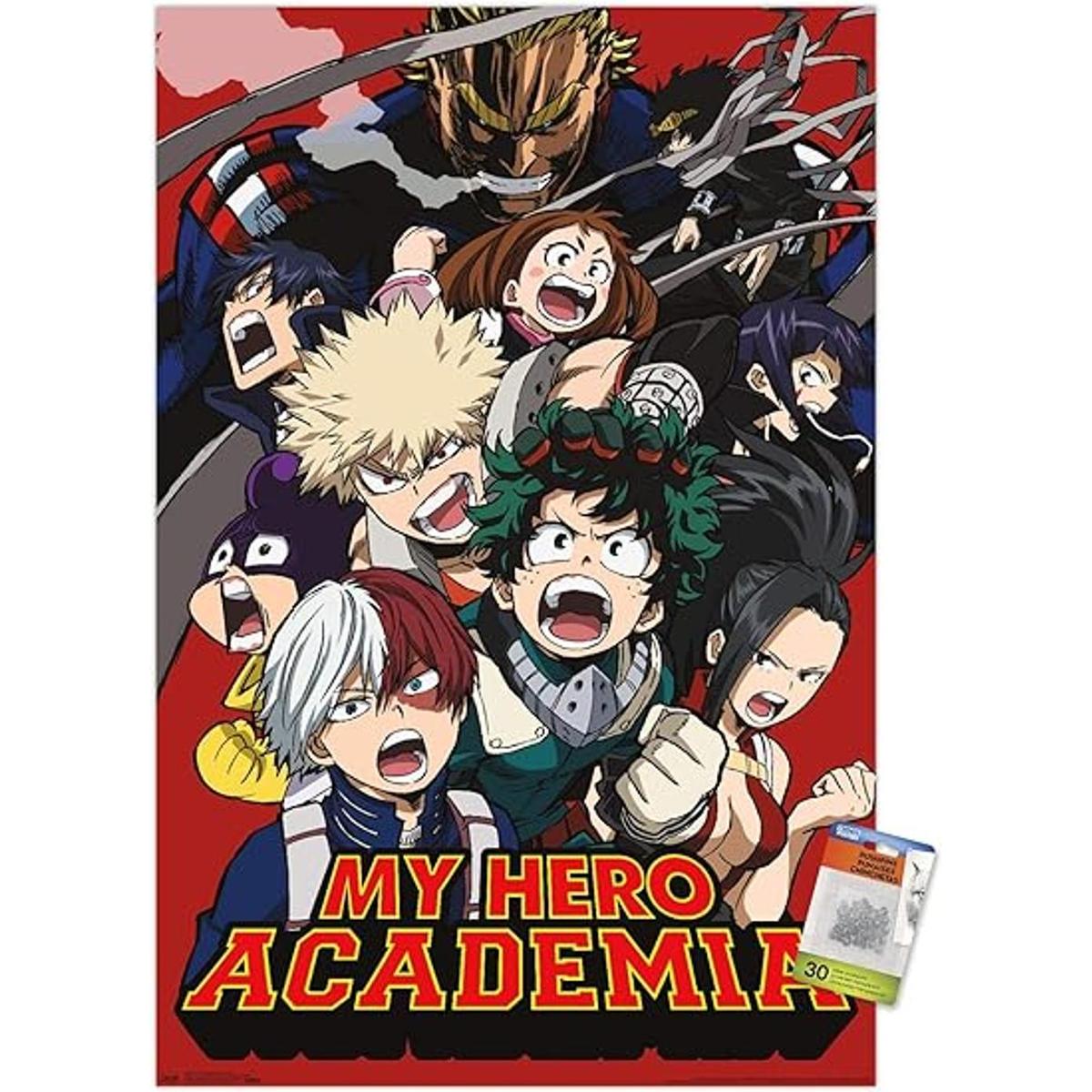 Trends International My Hero Academia Key Art 2 Wall