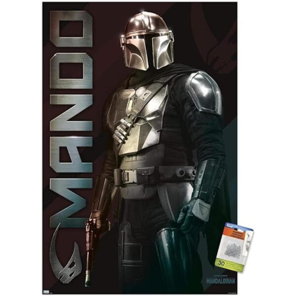 Trends International Star Wars The Mandalorian Póster de_1