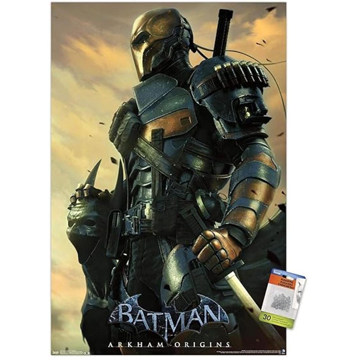 DC Comics VIdeo Game Arkham Origins Póster de pared con