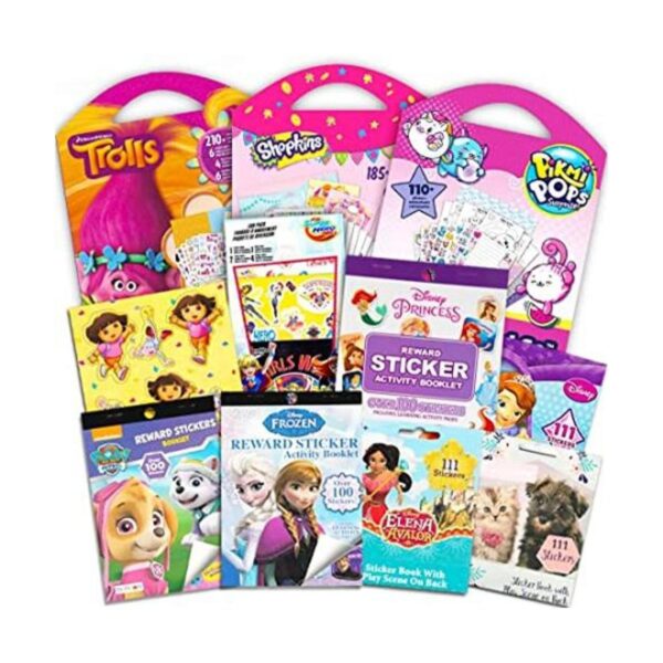 Juego definitivo de calcomanías para niñas y niños