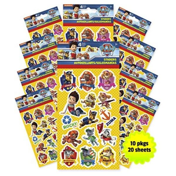 Trends International Paw Patrol Paquete de 4 hojas de_1