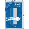Trends International NFL Detroit LionsRetro Logo 14 Póster_3