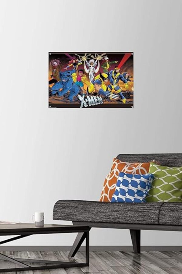 Marvel Comics The XMen Group Wall Poster with Push Pins_2