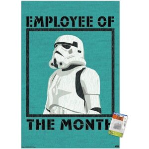Star Wars Saga Póster de pared de Employee Of The Month_1