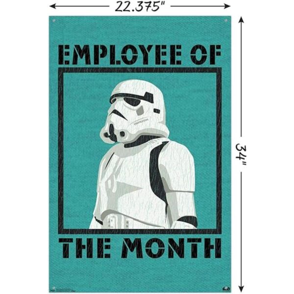 Star Wars Saga Póster de pared de Employee Of The Month_3