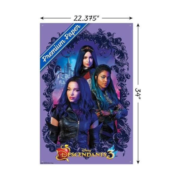 Disney Descendants 3 Póster de pared con pasadores_3