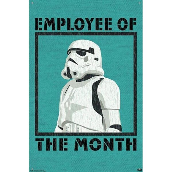 Star Wars Saga Póster de pared de Employee Of The Month_4