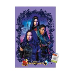 Disney Descendants 3 Póster de pared con pasadores_1