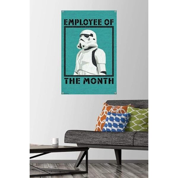 Star Wars Saga Póster de pared de Employee Of The Month_2