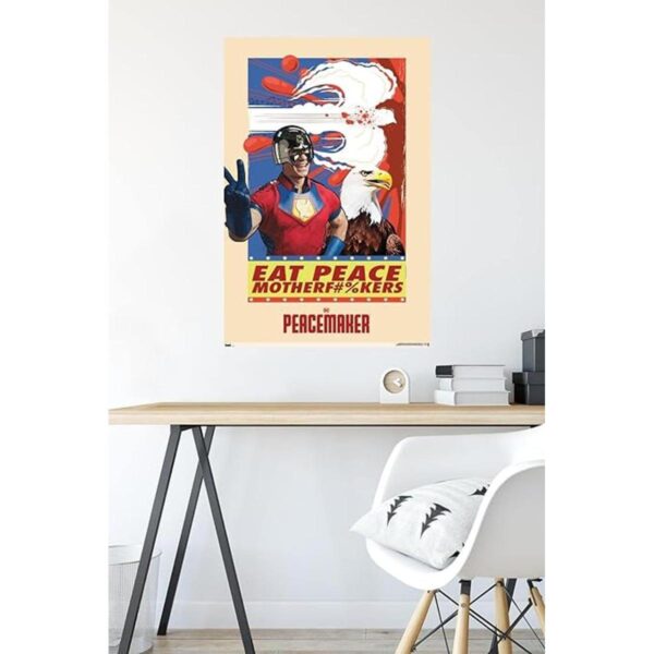 DC Comics TV Peacemaker Póster de pared Eat Peace_4