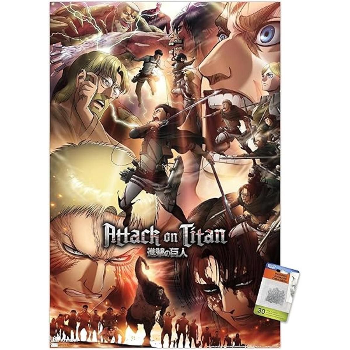 Trends International Attack on Titan Temporada 3 Póster
