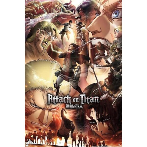 Trends International Attack on Titan Temporada 3 Póster_4