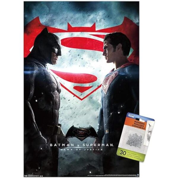 DC Comics Movie Póster de Batman v Superman de una hoja_1