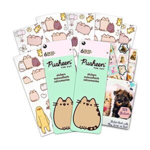 Pusheen Cat Paquete de pegatinas Pusheen para fiestas_1