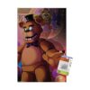 Póster de pared con diseño de pizzería de Five Nights at_1