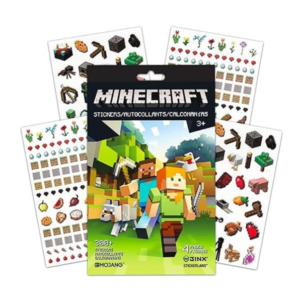 Minecraft Pegatinas para portátiles 10 unidades tamaño_3