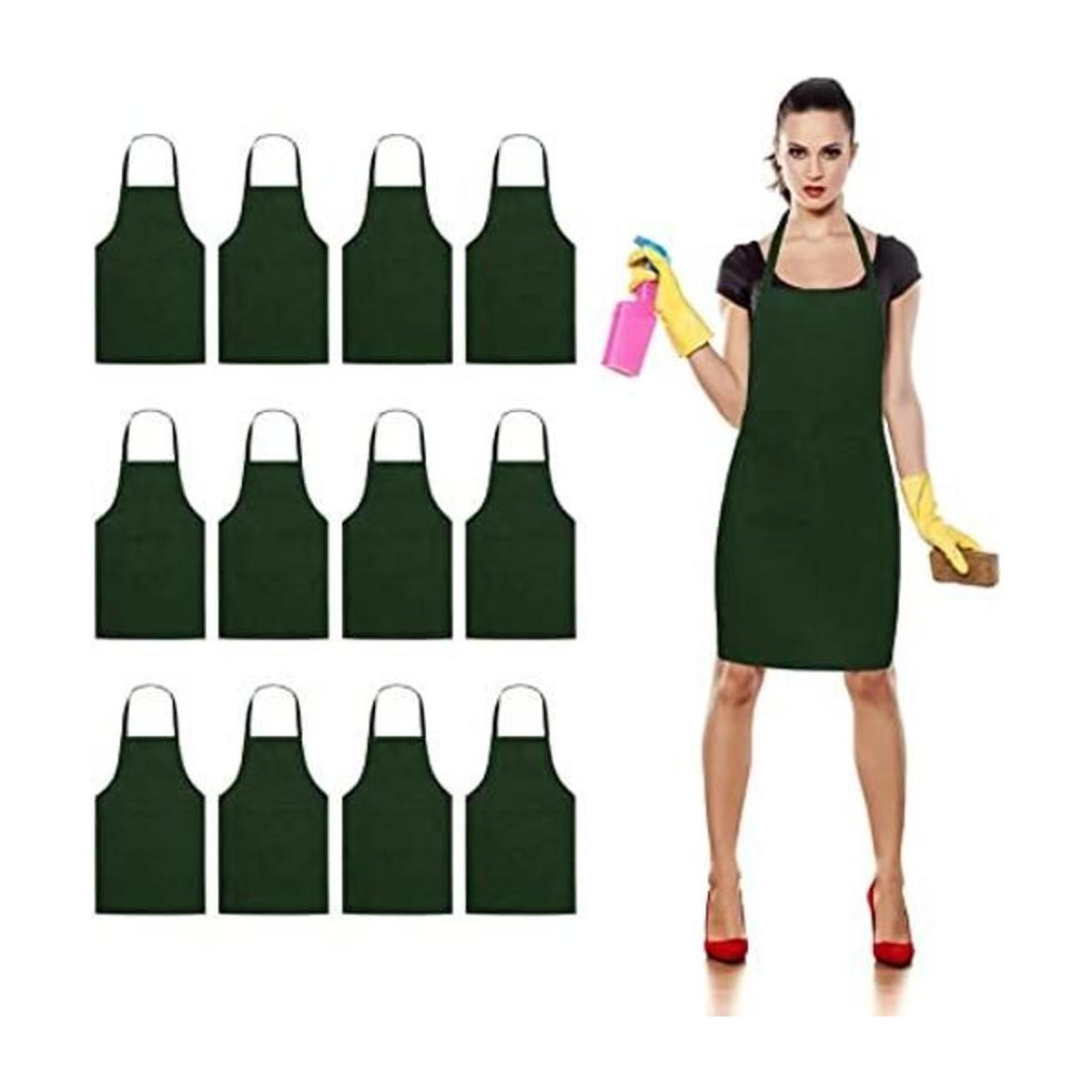 TRENDBOX Total de 12 piezas de color verde bosque tamaño