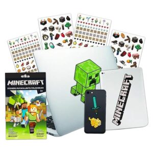 Minecraft Pegatinas para portátiles 10 unidades tamaño_1