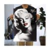 Marilyn Monroe Labios rojos Arte de pared MightyPrint_2