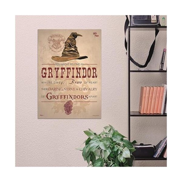 Harry Potter Gryffindor Hogwarts Arte de pared_5