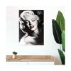 Marilyn Monroe Labios rojos Arte de pared MightyPrint_3