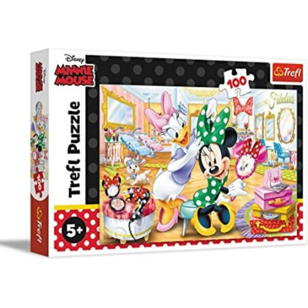 Trefl Minnie Mouse Minnie en un salón de belleza_1