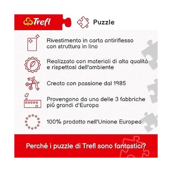 Trefl Rompecabezas rojo de 500 piezas gatitos_6