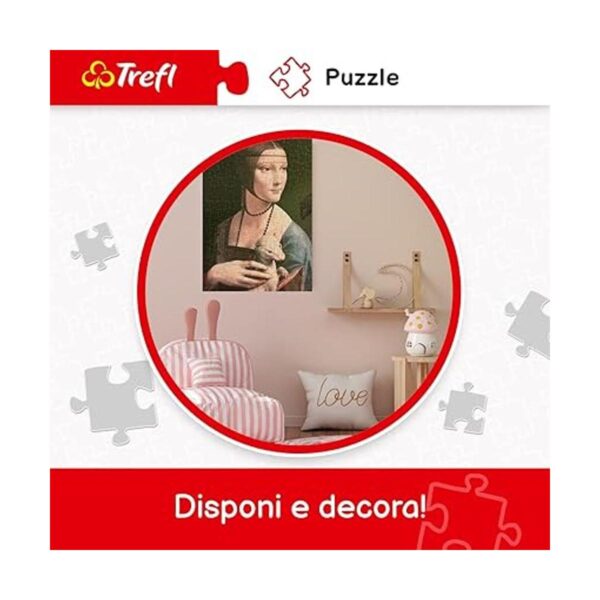Trefl Rompecabezas rojo de 500 piezas gatitos_5