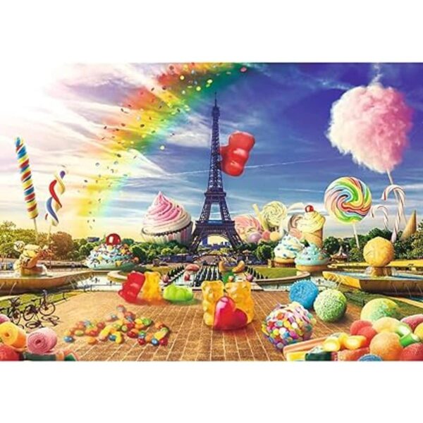 Trefl Rompecabezas Red Funny Cities de 1000 piezas Sweet_2