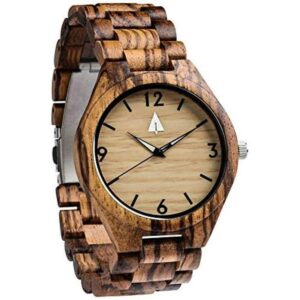 Treehut Wooden Watch for Men with Adjustable Band and_1