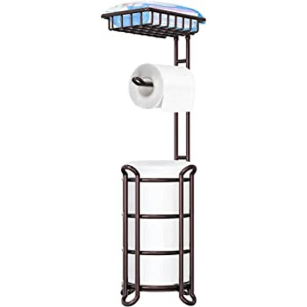 Soporte de papel higiénico dispensador de rollos de papel_1