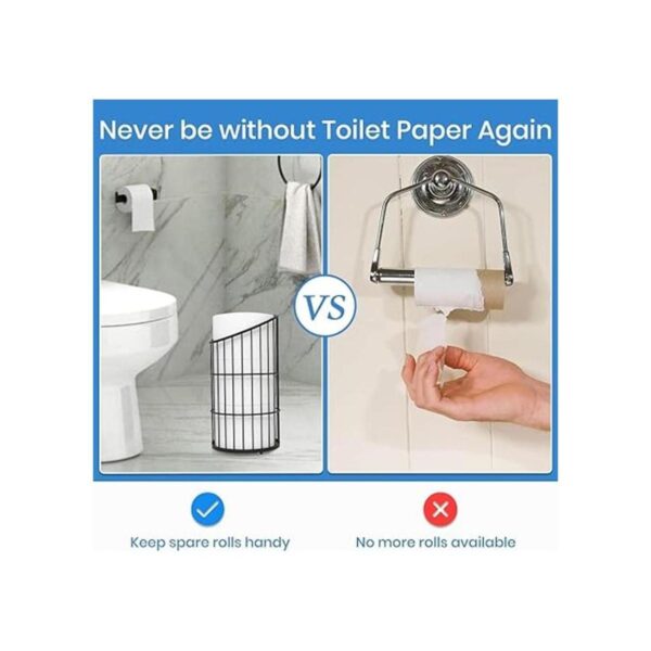 Soporte para papel higiénico para baño rollo de papel_2