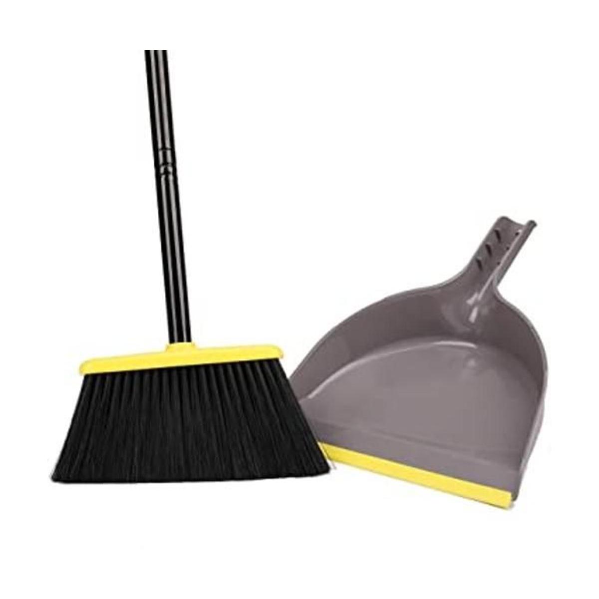 Escoba angular con recogedor