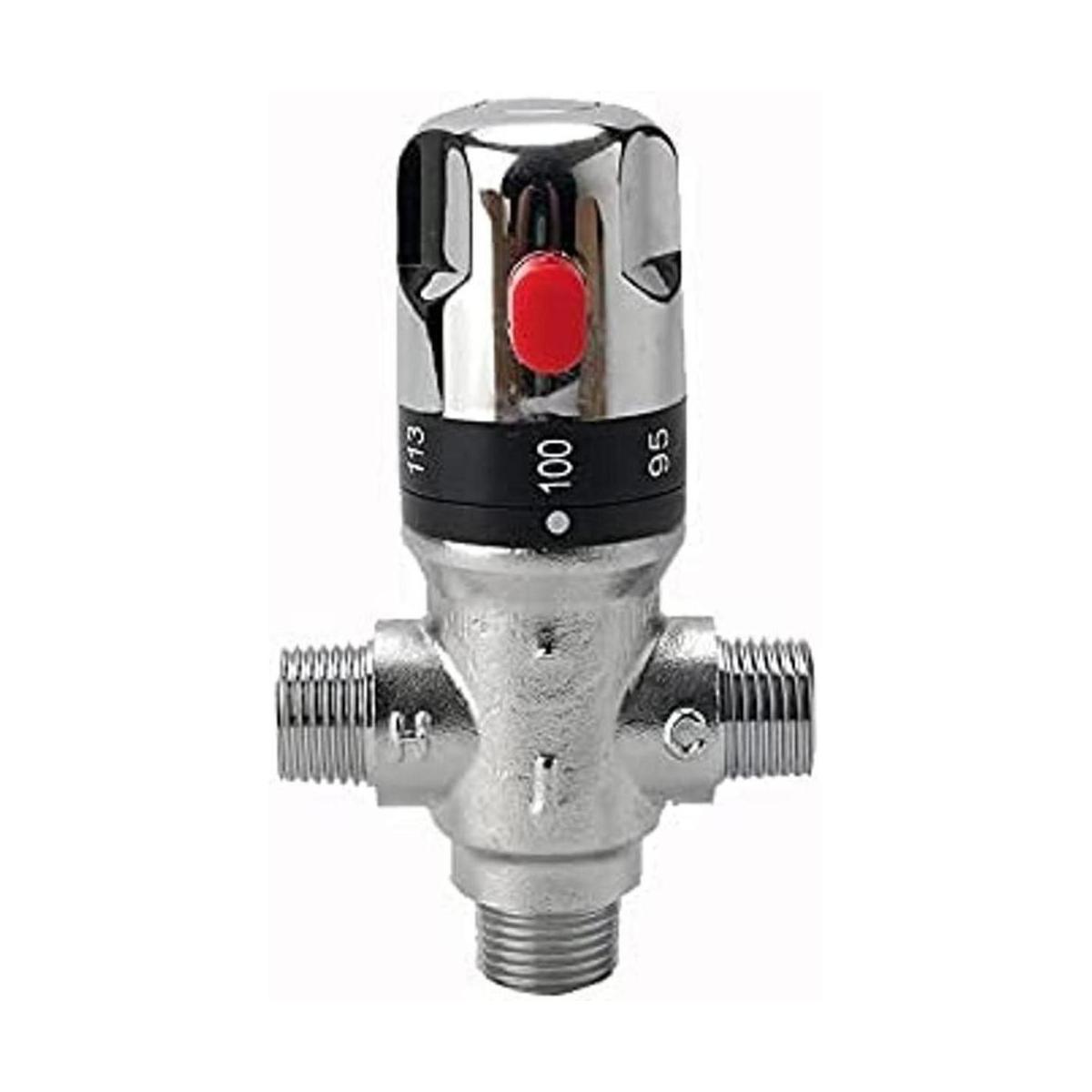 TreMax Válvula de mezcla termostática con rosca NPT de