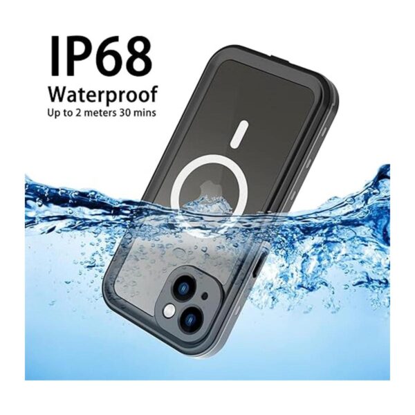 Funda magnética para iPhone 13 impermeable a prueba de_2