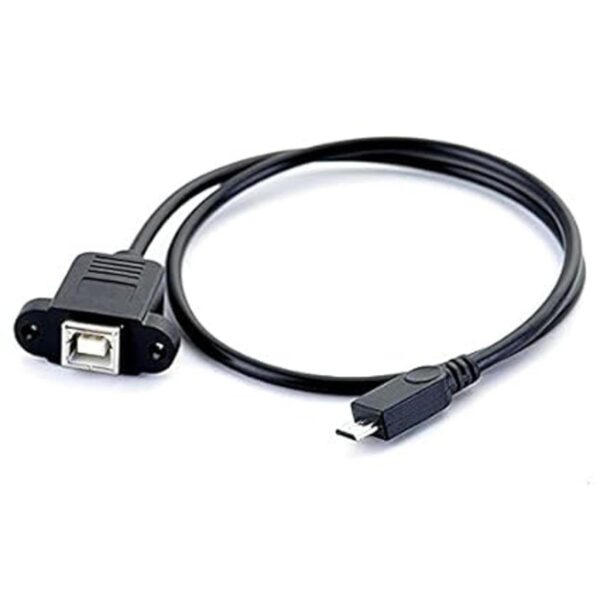 Traovien Cable de impresora micro USB de 5 pines macho a_2