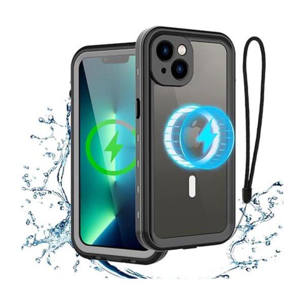 Funda magnética para iPhone 13 impermeable a prueba de_1