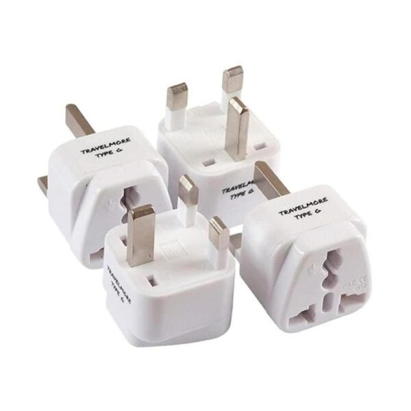 Paquete de 4 adaptadores de viaje para enchufe tipo G_1