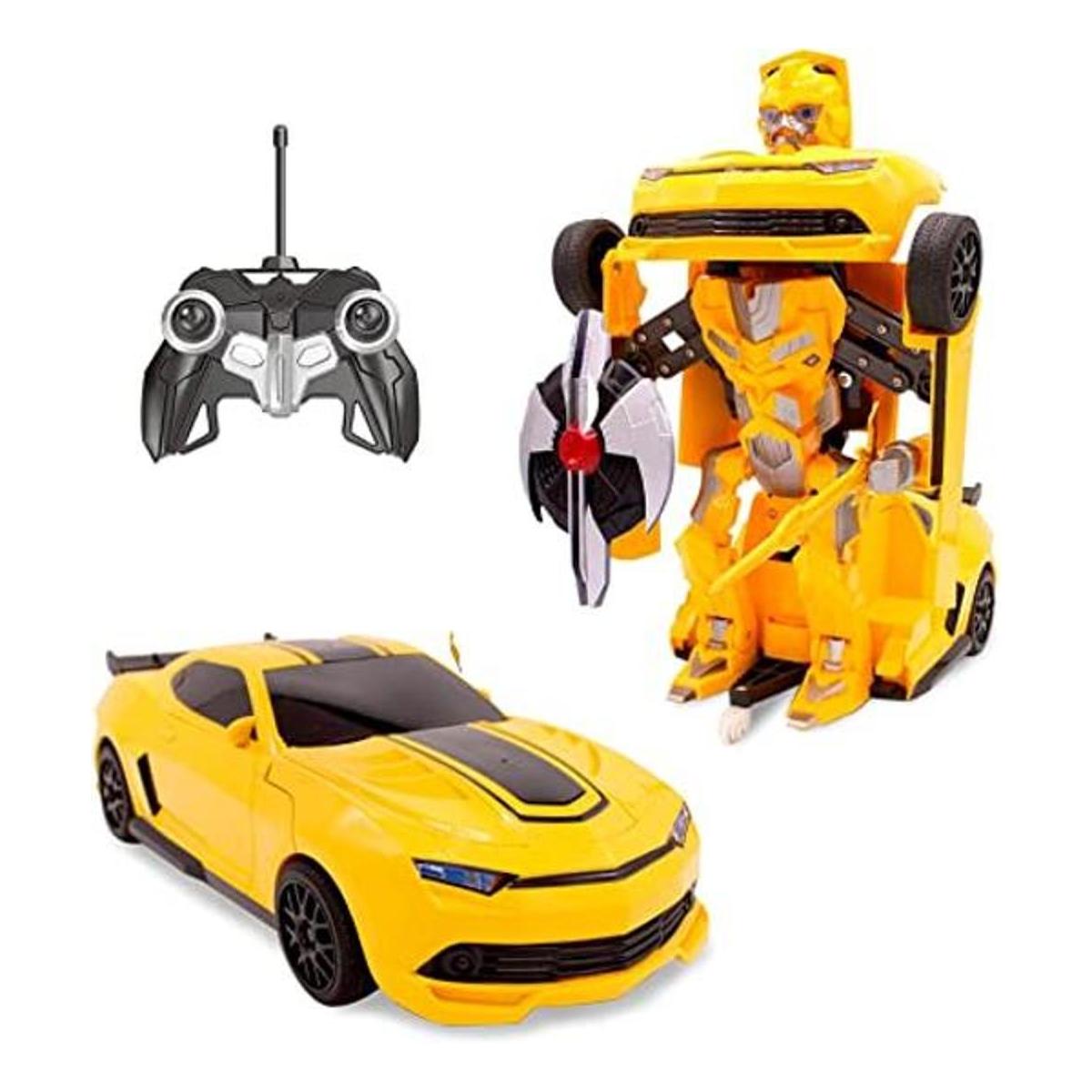 Robot transformable con control remoto 27 MHz de RC